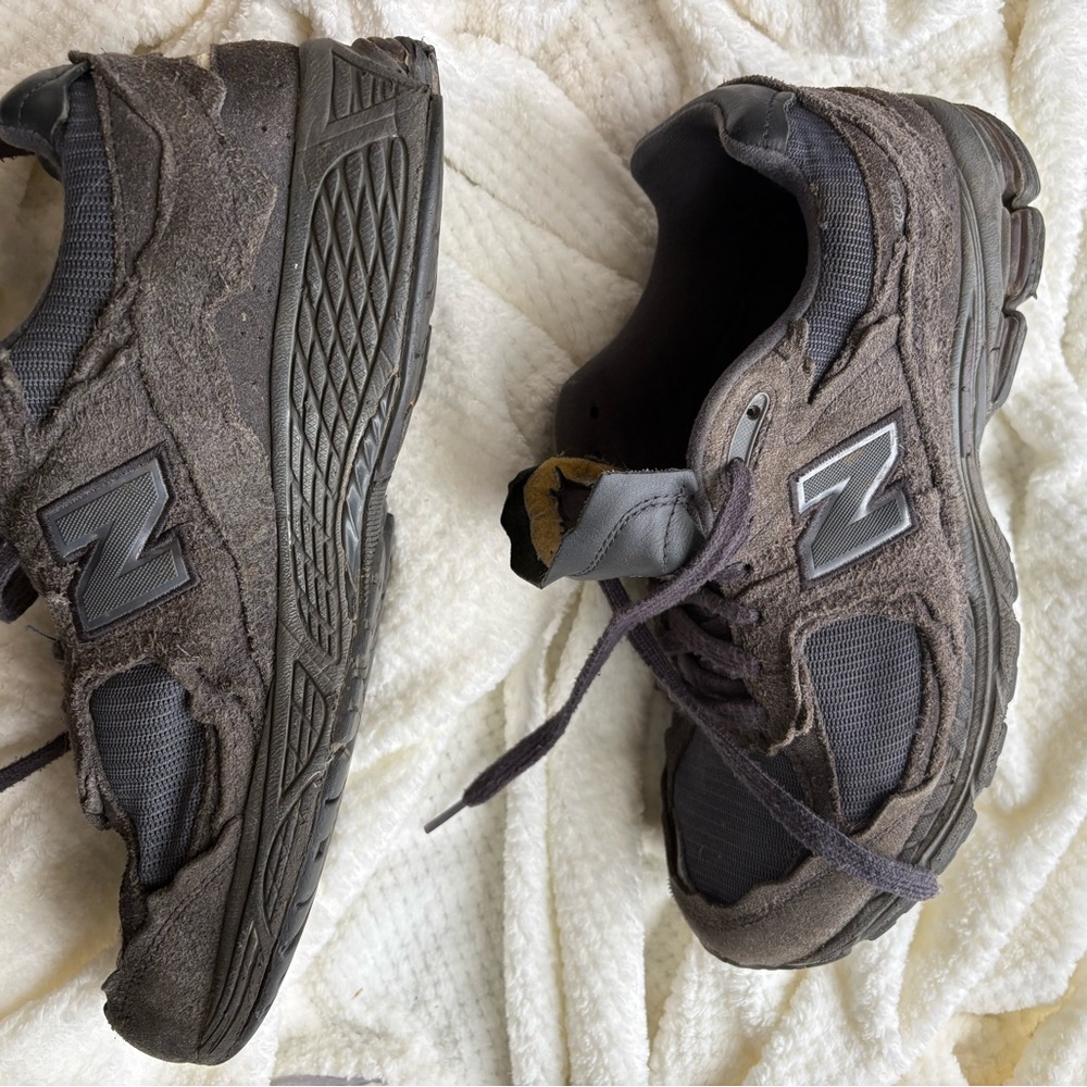New Balance 2002R protection pack MEN Phantom Charcoal and Black Athletic Sz 9 - Picture 8 of 16